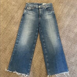 AG Saige Wide Leg Crop Jeans